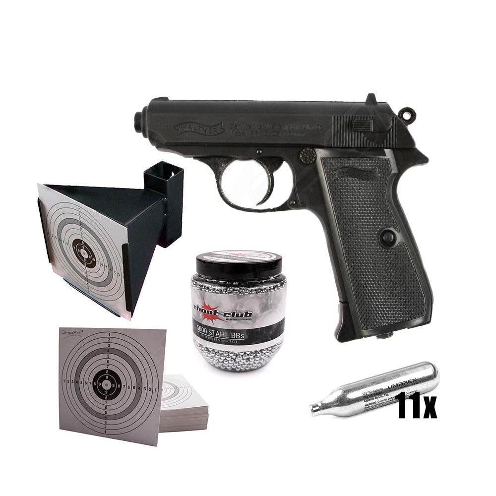 Walther PPK/S CO2 Pistolen Spar-Set middle