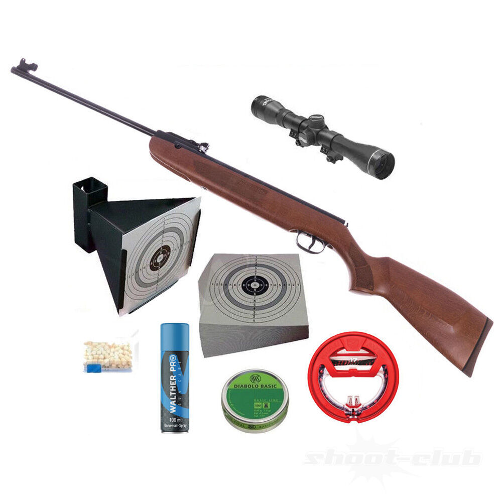 Weihrauch HW 50 M/II Luftgewehr Set + Reinigungsset