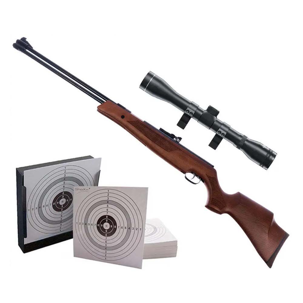 Weihrauch HW77 Unterhebelspanner Luftgewehr 4,5 mm im Set