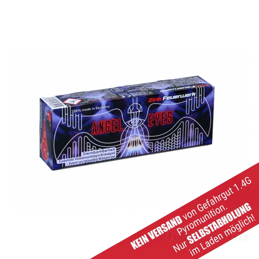 Zink Angel Eyes Pyromunition .15mm 20er Packung