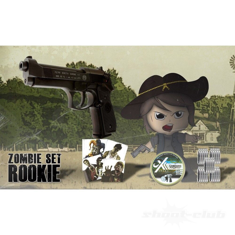Zombie Set - Rookie - Beretta M92 FS CO2-Pistole 4,5mm