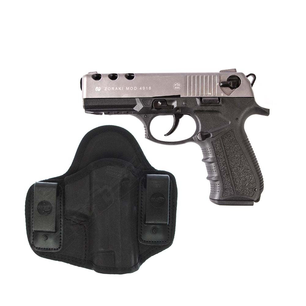 Zoraki 4918 Titan Schreckschusspistole Set - kleiner Waffenschein -