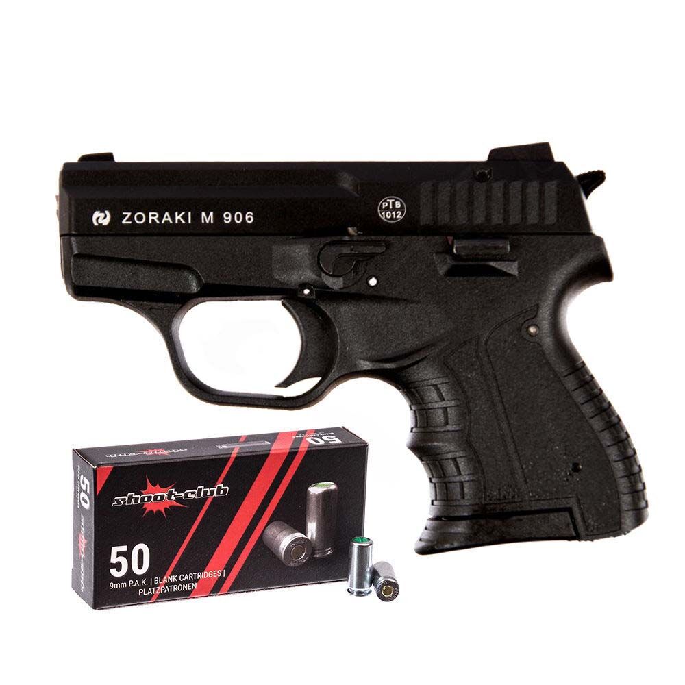 Zoraki 906 schwarz/chrom 9 mm P.A.K. inkl. Platzpatronen