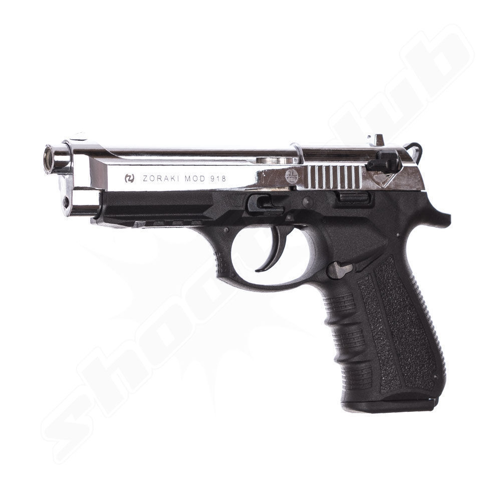 Zoraki 918-P Chrom Schreckschusspistole 9 mm P.A.K. - Sonderedition