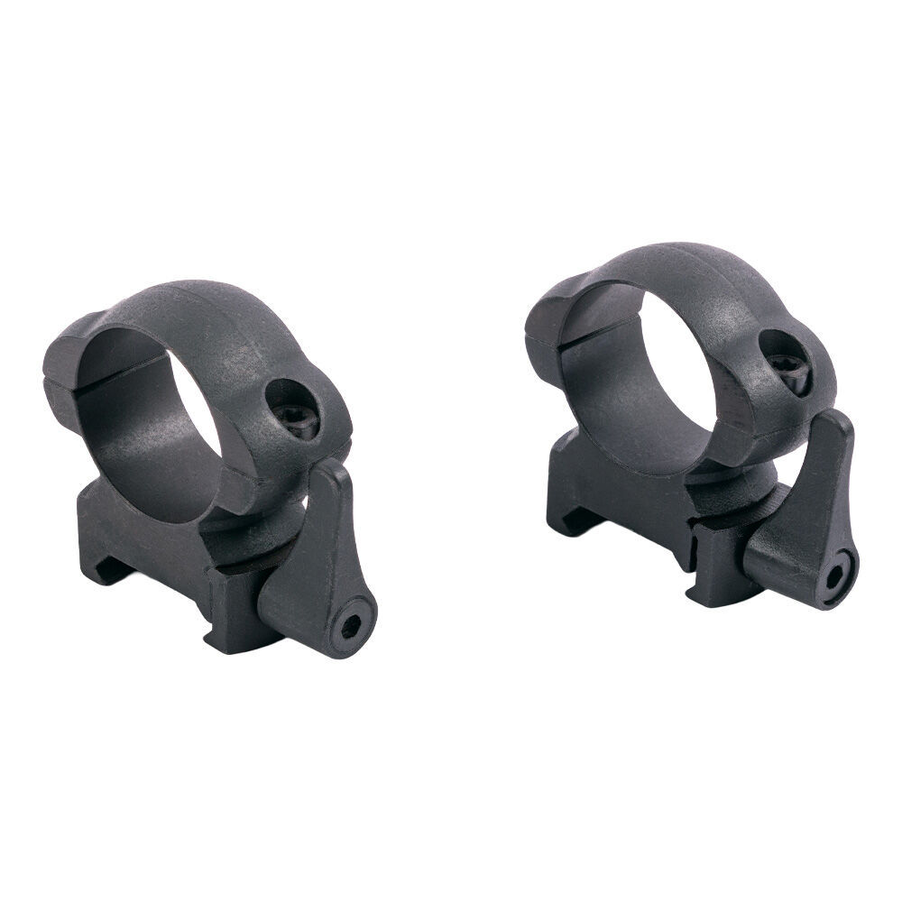 shoXx PSM Montageringe  25,4mm Medium fr 21mm Weaver-/Picatinny-Schiene Stahl Schwarz