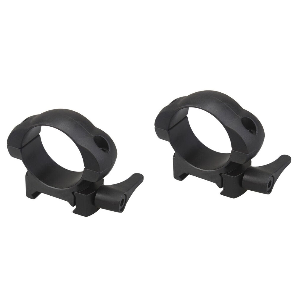 shoXx PSM Montageringe  30mm Low fr 21mm Weaver-/Picatinny-Schiene Stahl Schwarz