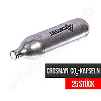 12g CO2 Kapseln von Crosman fr CO2 Waffen - 25 Stck