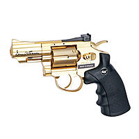 ASG Dan Wesson 2,5 Zoll Co2 Revolver 4,5mm Steel BB Gold