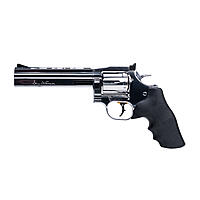 ASG Dan Wesson 715 6 Zoll Airsoft Revolver Co2 Special Collab Edition 6mm BB Silver