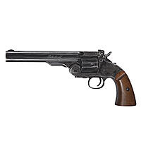 ASG Schofield 6 Zoll Airsoft Revolver Co2 6mm BB Aging Black Wood Grip