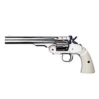 ASG Schofield 6 Zoll Airsoft Revolver Co2 6mm BB Silver/Chrome