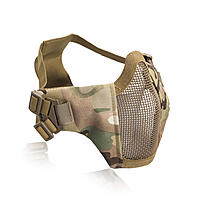 ASG Strike Systems Metal Mesh Mask Gittermaske mit Cheekpads Camo Multicam