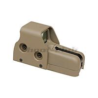 Aim-O Airsoft Red Dot Sight Holo553 Style QD-Mount - TAN