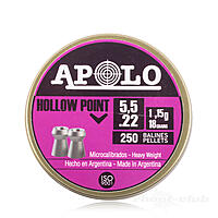 Apolo Hollow Point Diabolos .5,5mm 1,15 g 250 Stk