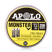 Apolo Monster Diabolos 5,5mm 1,65 g 200 Stk