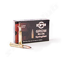 Bchsenpatronen PPU GROM - 170grs im Kal. .30-06Sprgf.