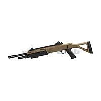 BOmanu. Fabarm STF12 18in tan Spring Airsoft Shotgun ab18