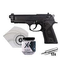 Beretta Elite II 4,5mm Stahl BBs im Set mit ZS, Kapseln und Kugeln