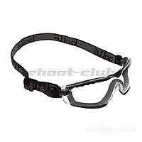 Bolle COBRA Schutzbrille Clear Lens mit Strap Kopfband