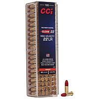 CCI Clean-22 LRN Rot 40grs .22lr 100 Schuss Kleinkaliber Munition