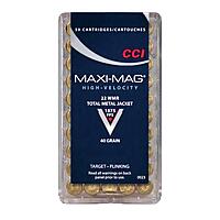 CCI Maxi-Mag TMJ .22WMR 40Grs. 50 Schuss Kleinkaliber Munition Jagd