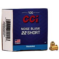CCI Noise Blanks Knallkartuschen .22short 100 Schuss Kleinkaliber Knallpatronen