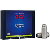 CCI Shotshell 88grs Nr. 12 .40S&W 10 Schuss Pistolen Schrot Munition