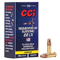 CCI Sub-Sonic SHP Copper 40grs .22lr 50 Schuss Kleinkaliber Munition