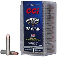 CCI Uppercut JHP .22WMR 40Grs. 50 Schuss Kleinkaliber Munition Jagd