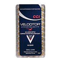 CCI Velocitor CPHP 40grs .22lr 50 Schuss Kleinkaliber Munition