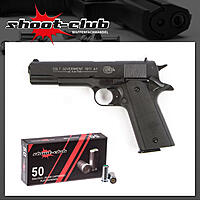 Colt Government 1911 A1 brniert 9 mm P.A.K. + Platzpatronen