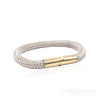 Copper & Brass Armband Bullet Band 9mm Patronenhlse - Desert Gr M