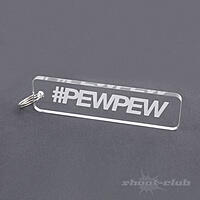 Copper & Brass Schlüsselanhänger #Pew Pew aus Acryl