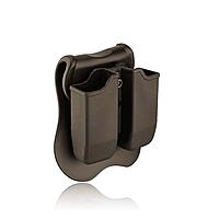Cytac Double Magazine Pouch Tan Paddle Glock Standard Frame