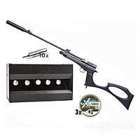 DIANA Chaser Rifle CO2 Pistole Kaliber 4,5 mm Diabolos im Plinking-Set