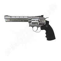 Dan Wesson 6 CO2 Softair Revolver silber - 6 mm