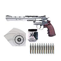 Dan Wesson 8 Zoll CO2-Revolver Kaliber 4,5mm - Set