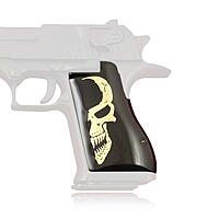 Desert Eagle Griff Acryl Skull Schwarz