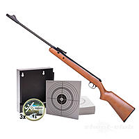 Diana 34 EMS Classic Luftgewehr 4,5 mm Diabolos Kugelfang Set