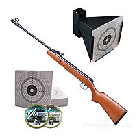 Diana Two-Forty 240 Classic Luftgewehr Kaliber 4,5mm Diabolo- Set mit Trichterkugelfang