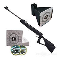Diana Two-Sixty Luftgewehr 4,5mm Diabolo Kugelfang Set