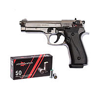 Ekol Firat Magnum Chrom Schreckschusspistole 9mm P.A.K. inkl. Platzpatronen