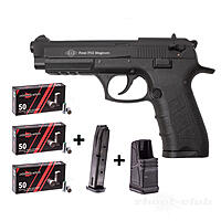 Ekol P92 Magnum Schreckschusspistole 9 mm P.A.K. Schwarz Set mit Magazin