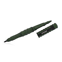 Enforcer Tactical Pen mit Federdruck Glasbrecher - Farbe: Dark Green