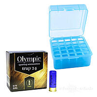 FAM Pionki Olympic Flintenpatronen 12/70 24 g 2,4 mm inkl. Cytac Ammo Box