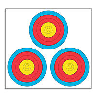 FITA Zielscheibenauflage Las Vegas 3 x 20 cm