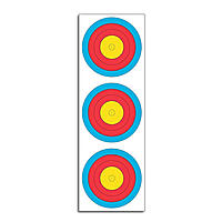 FITA Zielscheibenauflage vertical 3 x 20 cm