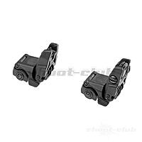 FMA FBUS Gen 2 Sights Flip Up Visier Schwarz