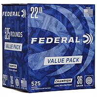 Federal Champion LHP 36grs .22lr 525 Schuss Kleinkaliber Munition