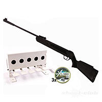 First Strike Bearhunter Luftgewehr 4,5 mm Diabolos im Biathlon-Set